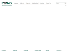Tablet Screenshot of ewings.co.nz